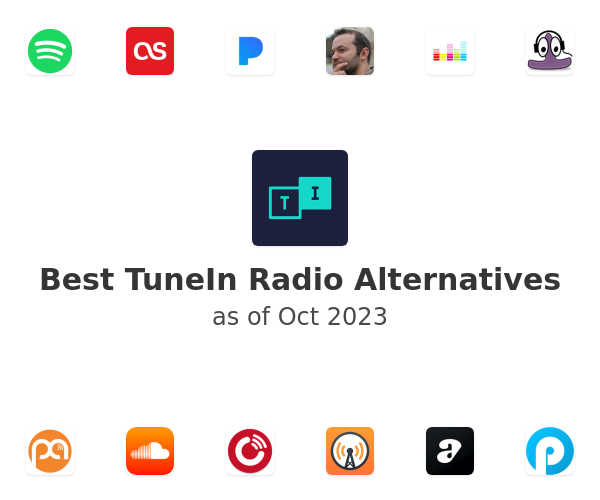 Best TuneIn Radio Alternatives