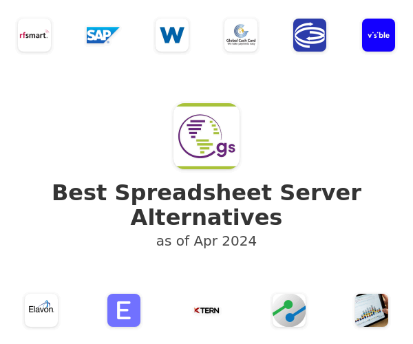 Best Spreadsheet Server Alternatives
