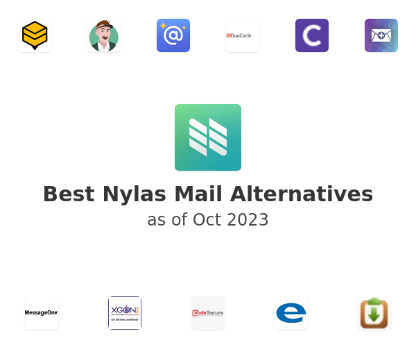 Best Nylas Mail Alternatives