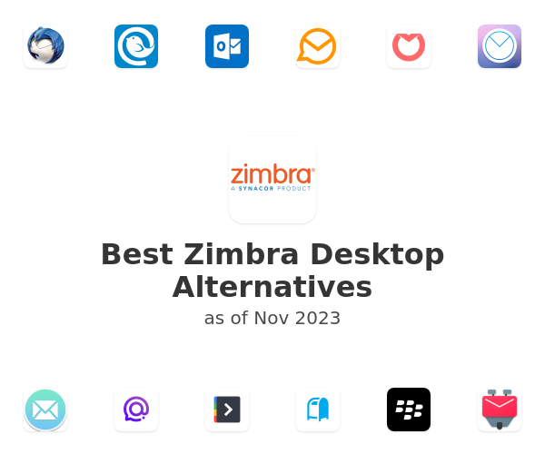 Best Zimbra Desktop Alternatives