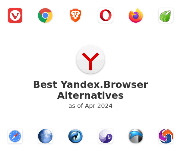 Best Yandex.Browser Alternatives