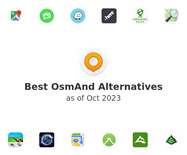 Best OsmAnd Alternatives