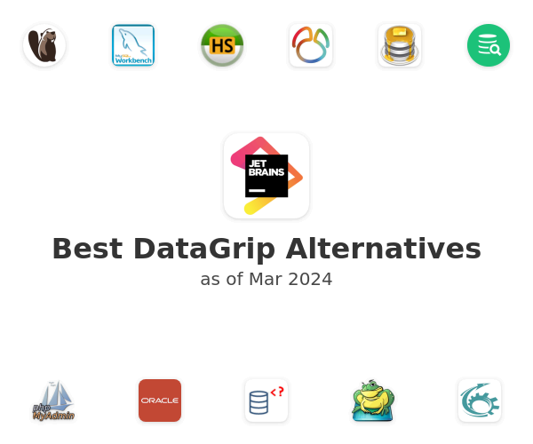 Best DataGrip Alternatives