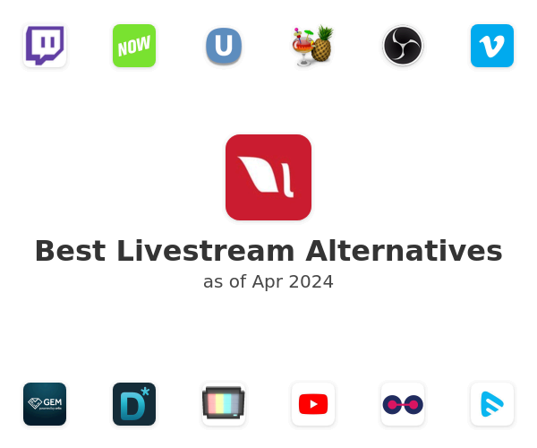 Best Livestream Alternatives