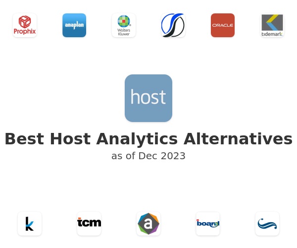 Best Host Analytics Alternatives