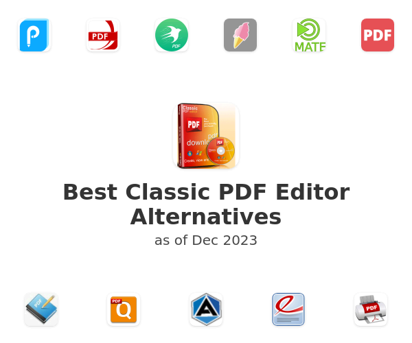 Best Classic PDF Editor Alternatives