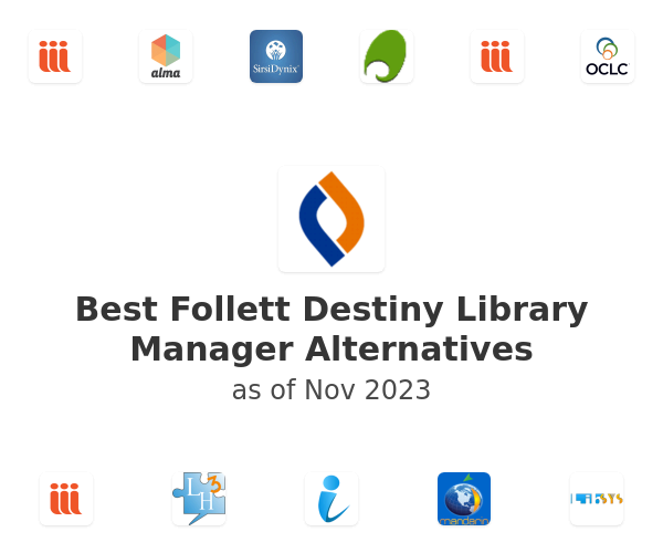 Best Follett Destiny Library Manager Alternatives