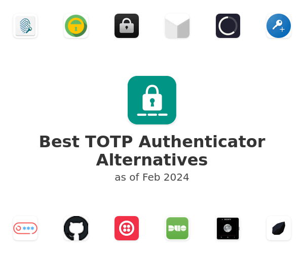 Best TOTP Authenticator Alternatives