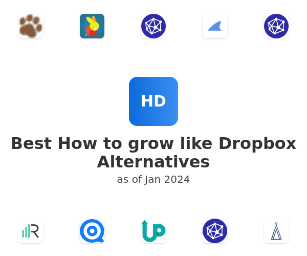 Best How to grow like Dropbox Alternatives