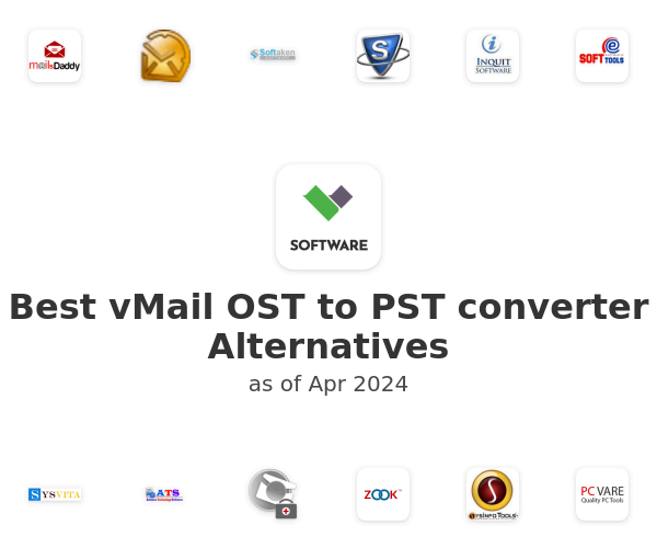 Best vMail OST to PST converter Alternatives
