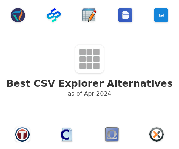 Best CSV Explorer Alternatives