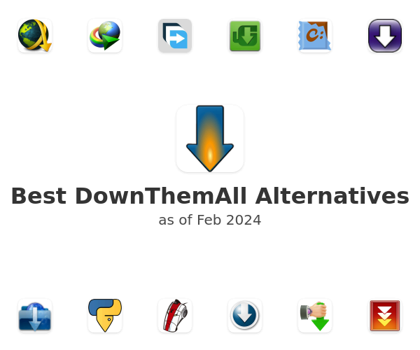 Best DownThemAll Alternatives