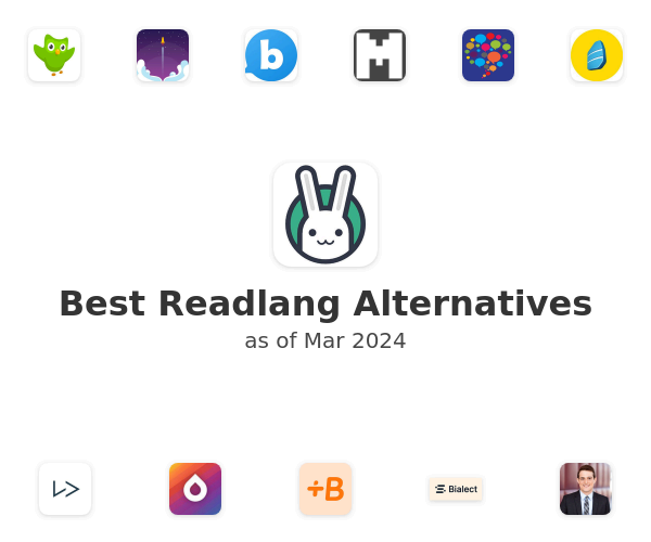 Best Readlang Alternatives