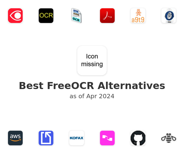 Best FreeOCR Alternatives