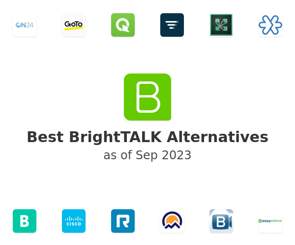 Best BrightTALK Alternatives