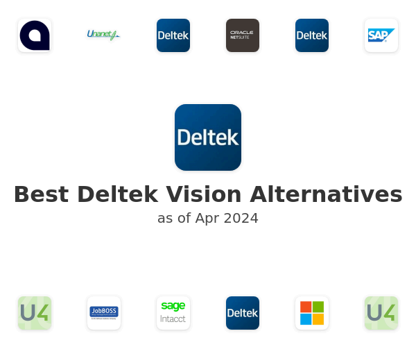 Best Deltek Vision Alternatives