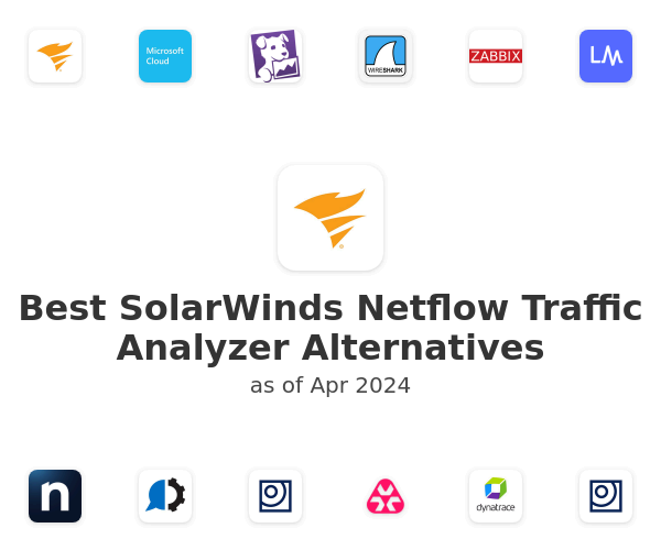 Best SolarWinds Netflow Traffic Analyzer Alternatives
