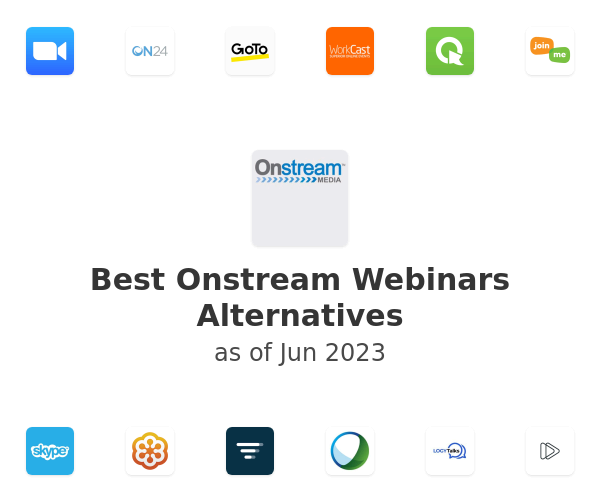 Best Onstream Webinars Alternatives