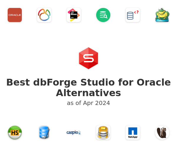 Best dbForge Studio for Oracle Alternatives