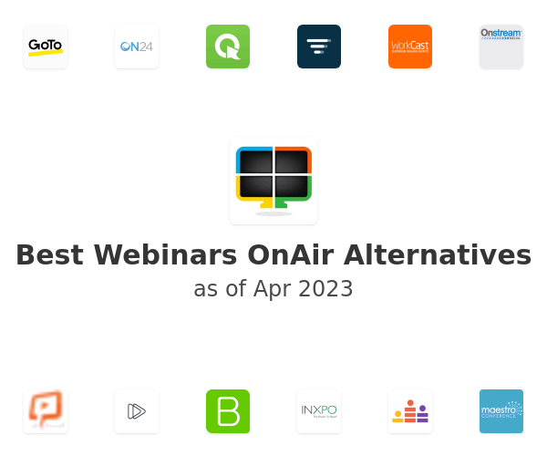 Best Webinars OnAir Alternatives