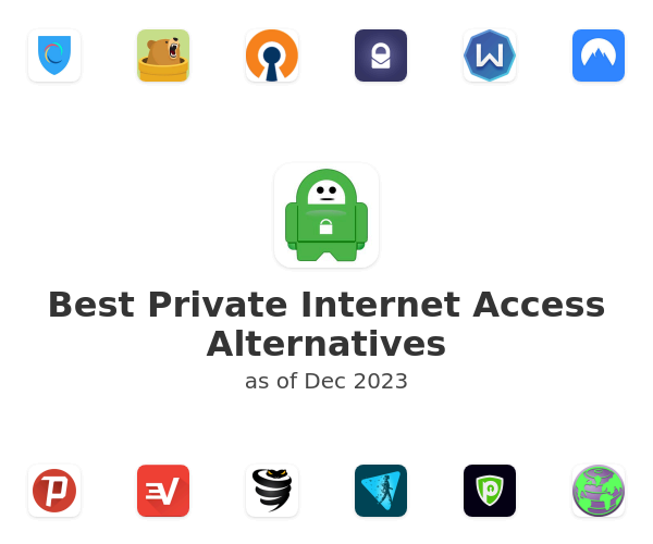 Best Private Internet Access Alternatives