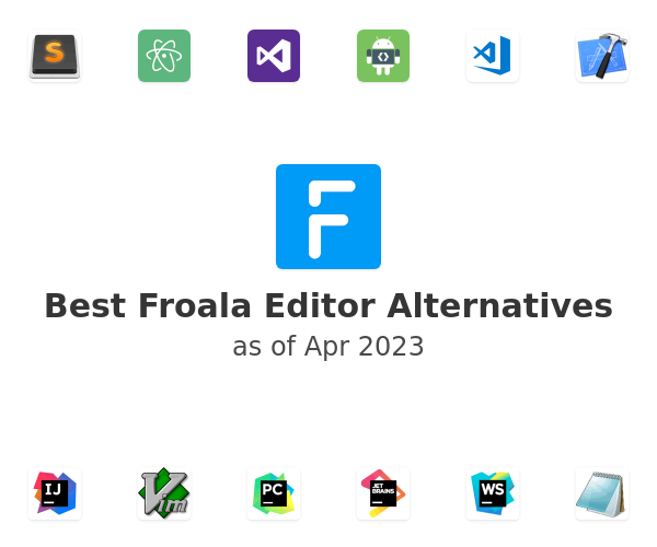 Best Froala Editor Alternatives