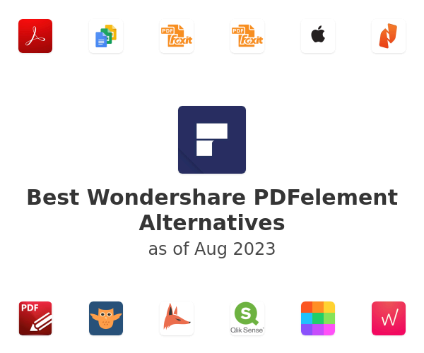 Best Wondershare PDFelement Alternatives