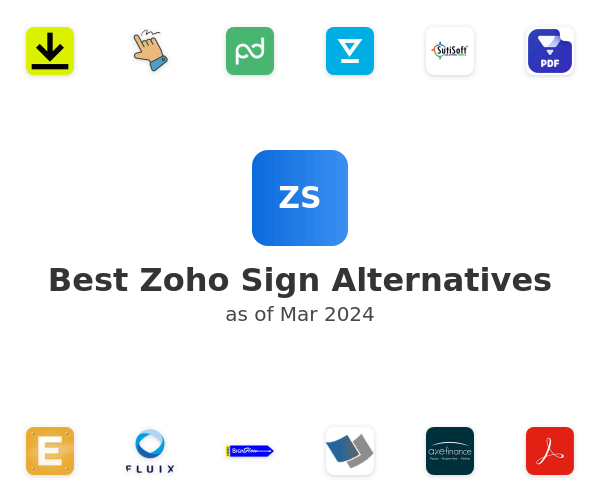 Best Zoho Sign Alternatives