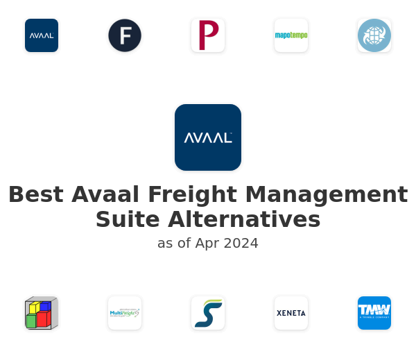 Best Avaal Freight Management Suite Alternatives