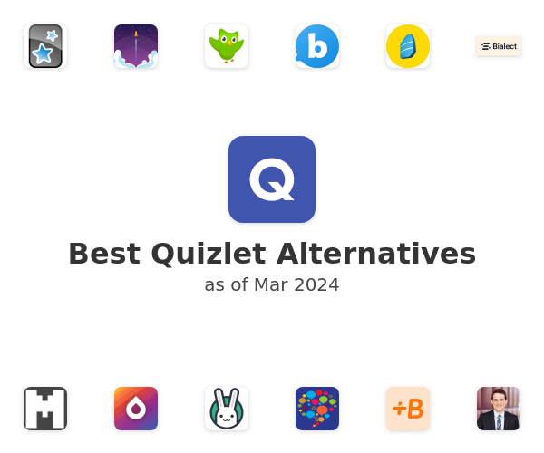 Best Quizlet Alternatives