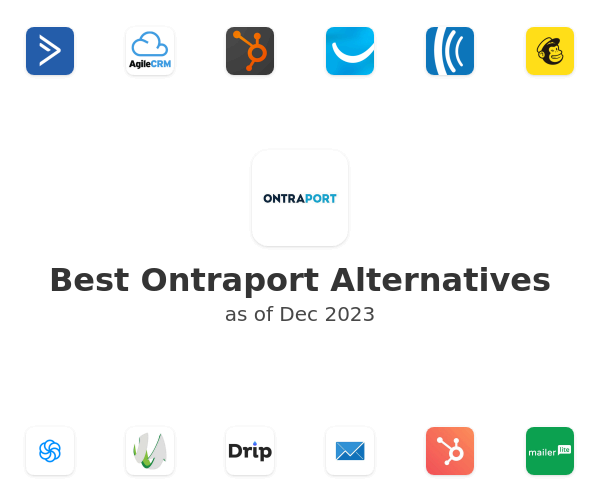 Best ONTRAPORT Alternatives