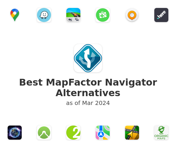 Best MapFactor Navigator Alternatives