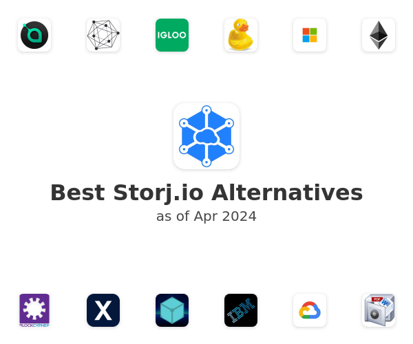 Best Storj.io Alternatives