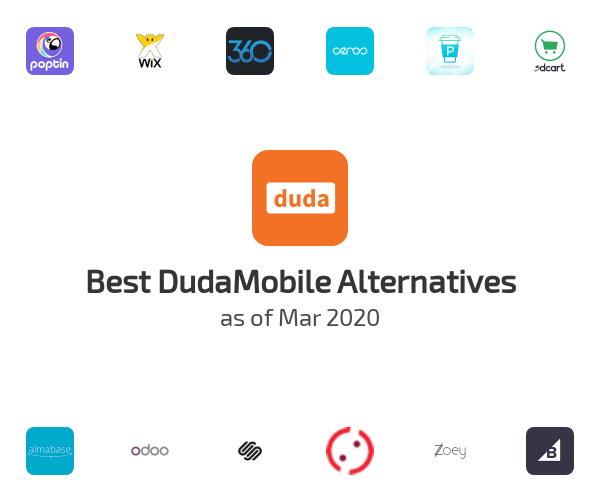 Best DudaMobile Alternatives