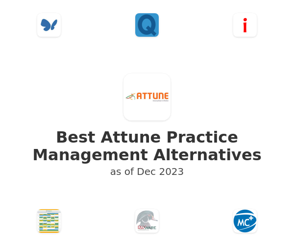 Best Attune Practice Management Alternatives