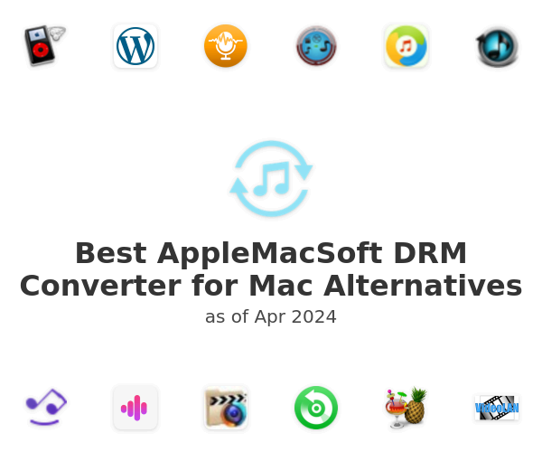 Best AppleMacSoft DRM Converter for Mac Alternatives
