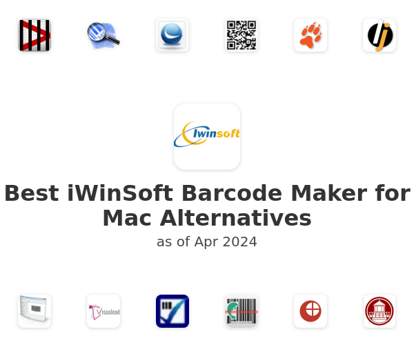 Best iWinSoft Barcode Maker for Mac Alternatives