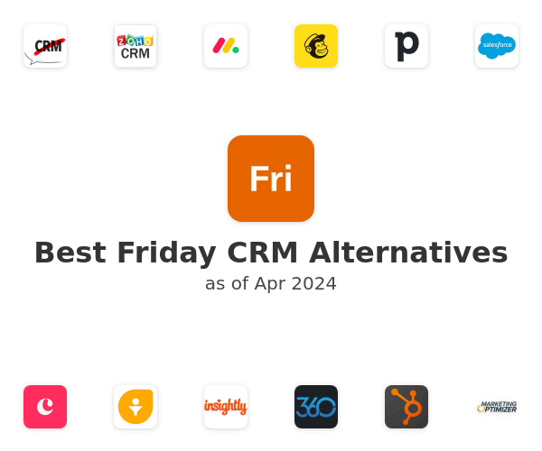 Best Friday CRM Alternatives