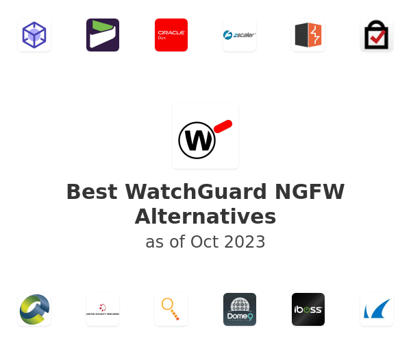 Best WatchGuard NGFW Alternatives