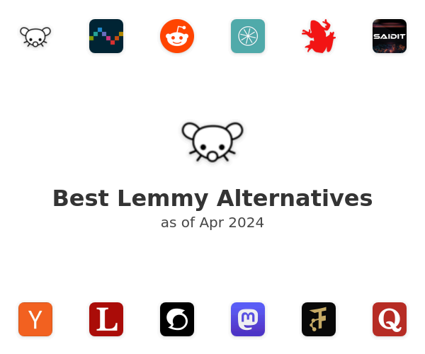 Best Lemmy Alternatives