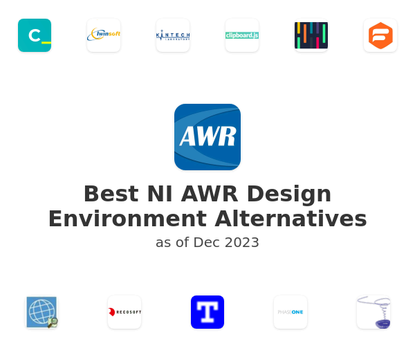 Best NI AWR Design Environment Alternatives