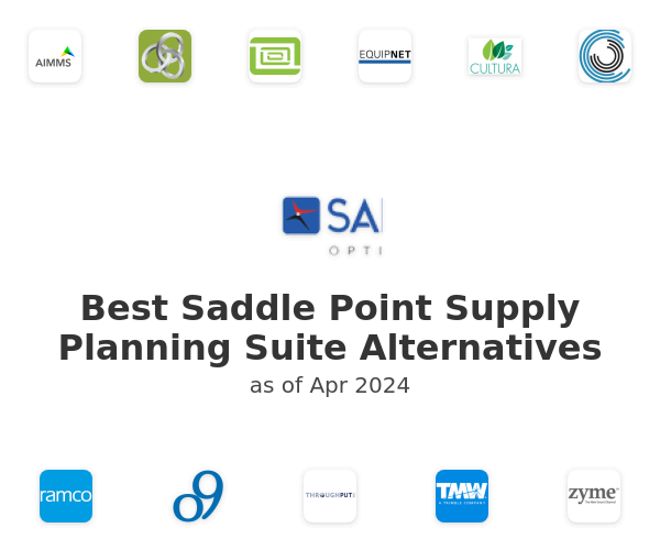 Best Saddle Point Supply Planning Suite Alternatives
