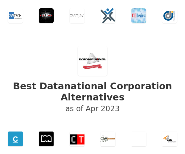 Best Datanational Corporation Alternatives
