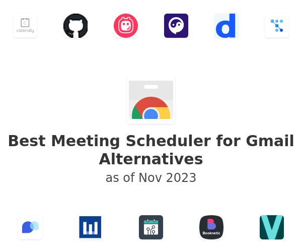 Best Meeting Scheduler for Gmail Alternatives