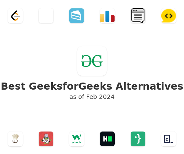 Best GeeksforGeeks Alternatives