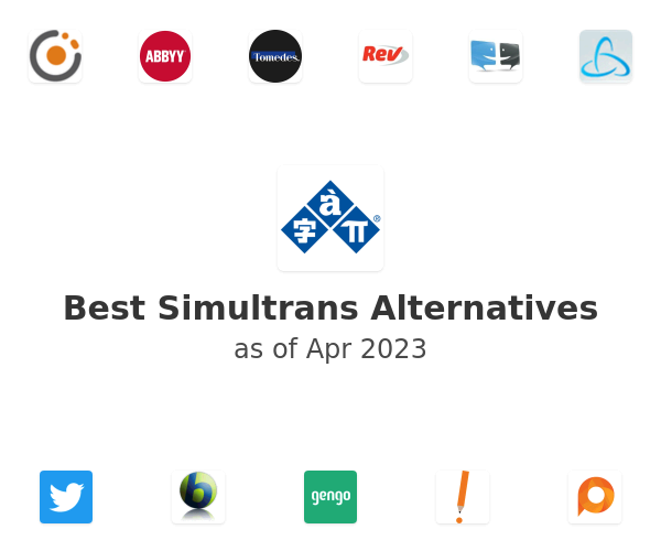 Best Simultrans Alternatives