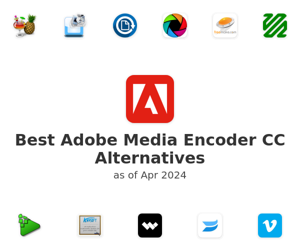 Best Adobe Media Encoder CC Alternatives