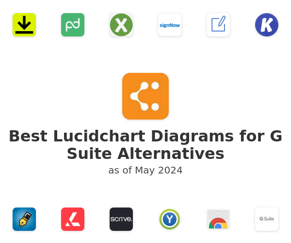 Best Lucidchart Diagrams for G Suite Alternatives