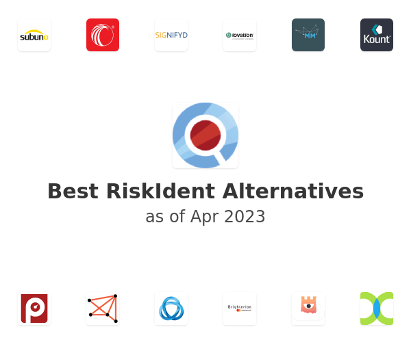 Best RiskIdent Alternatives