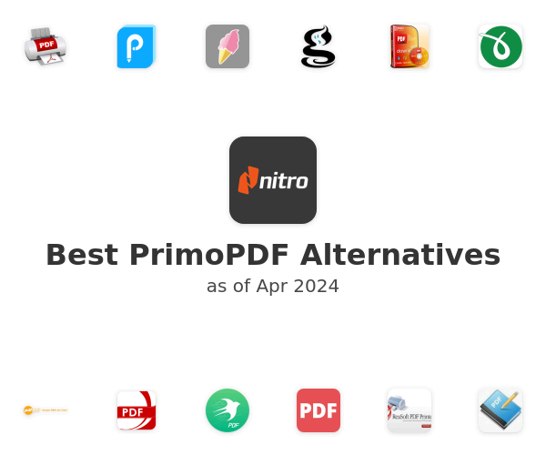 Best PrimoPDF Alternatives